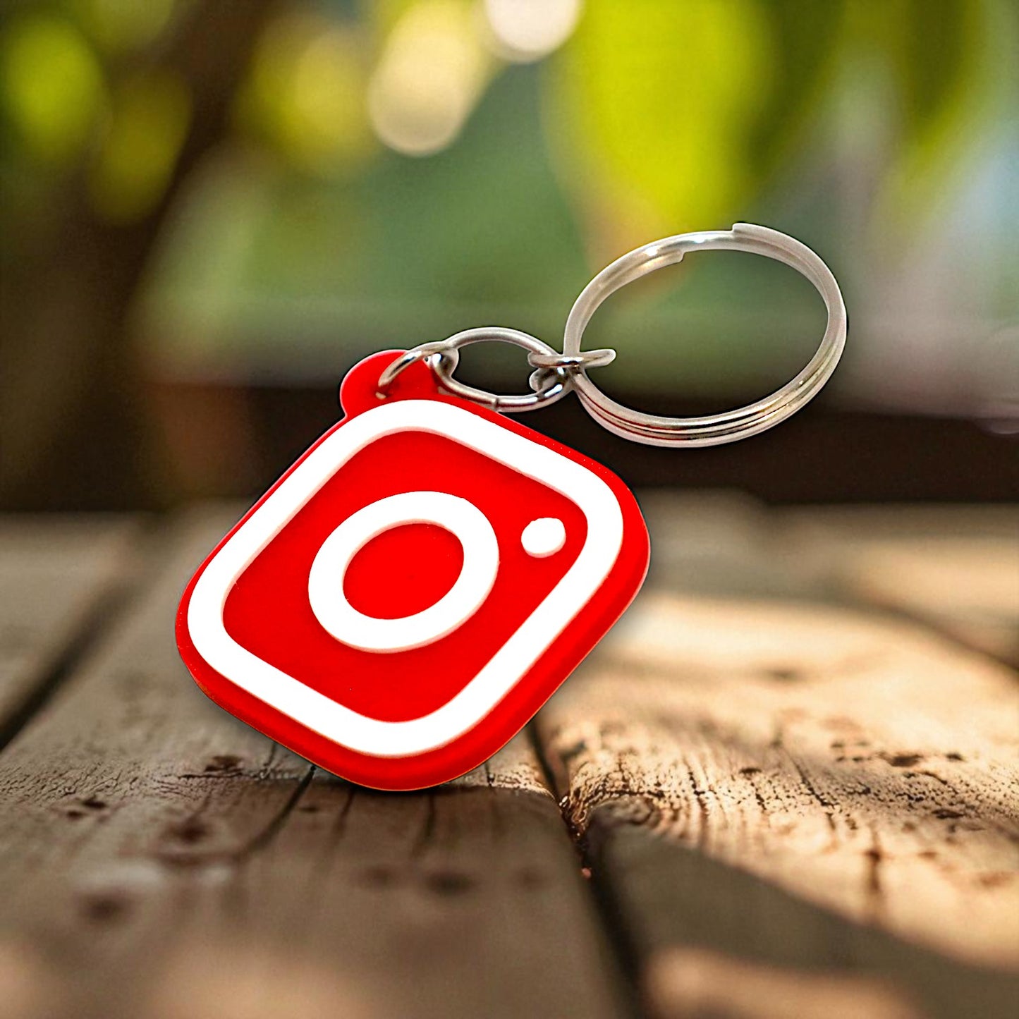 Instagram Logo NFC Keychain – Tap & Follow in Style