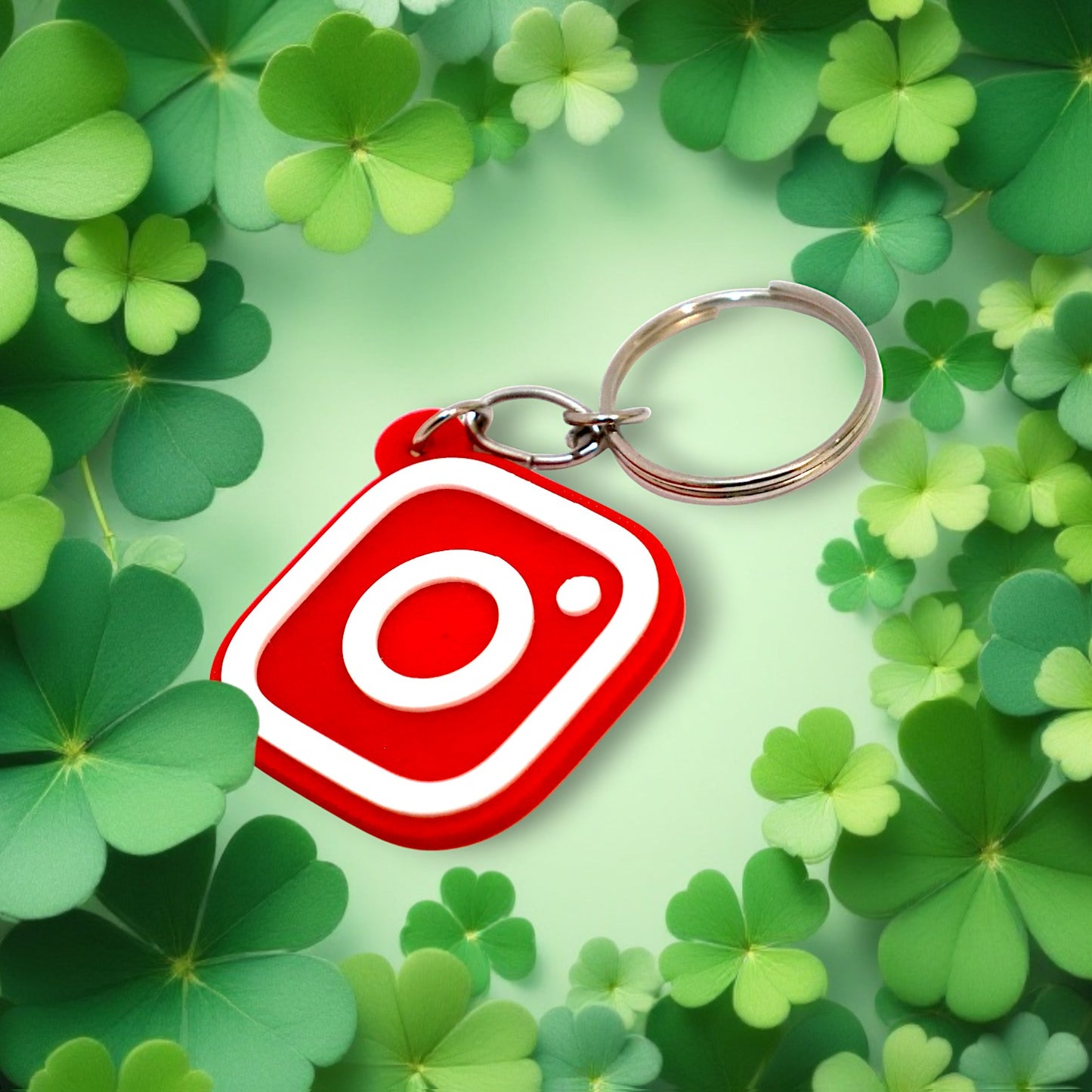 Instagram Logo NFC Keychain – Tap & Follow in Style