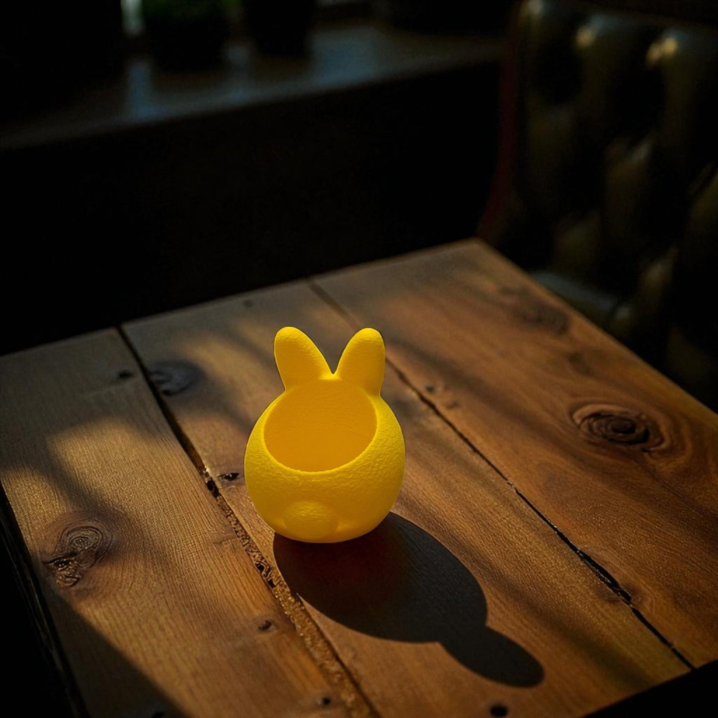 Cute bunny tealight candle holder for home decor- modern minimalist | Elegant design