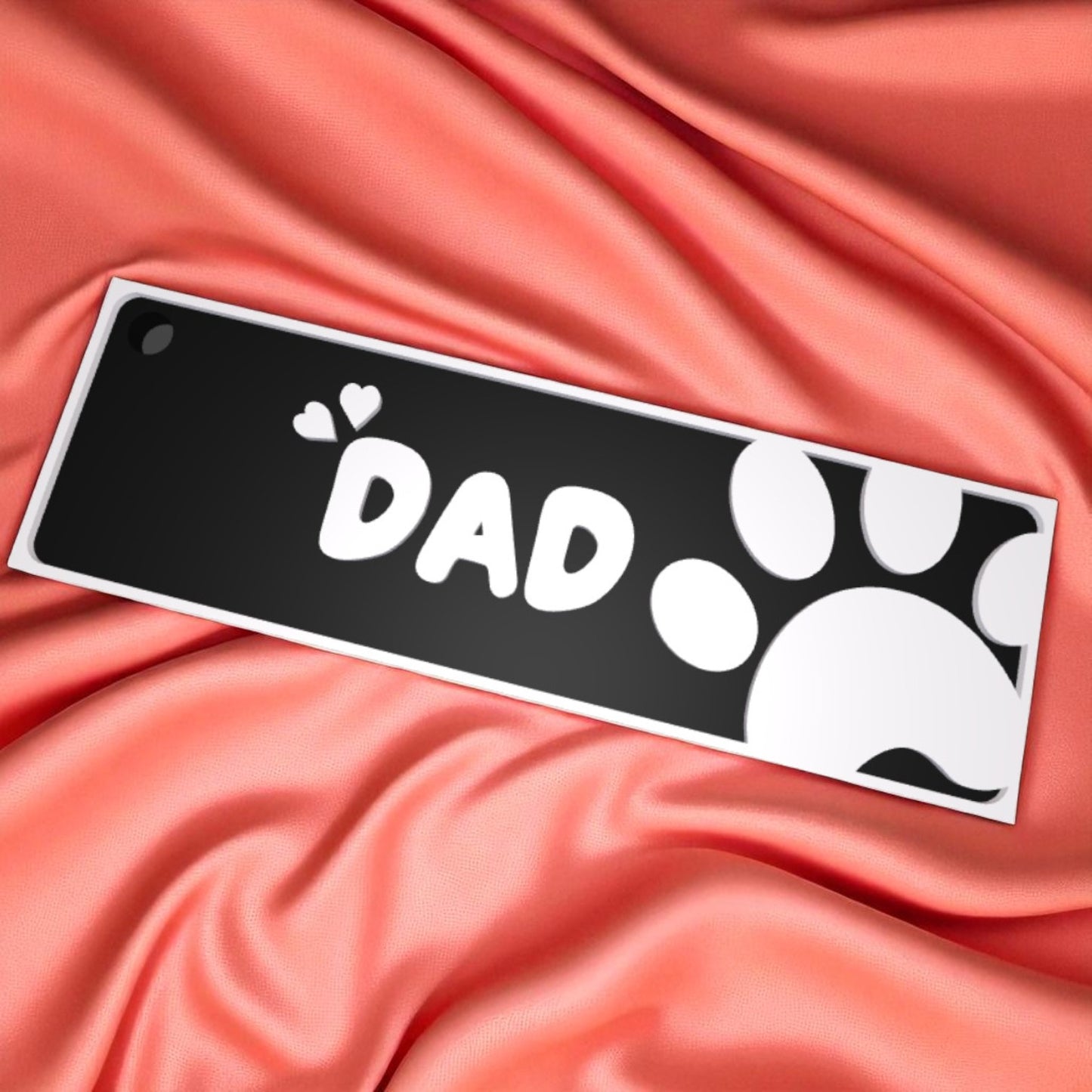 Pet Dad/Mom Keychain-Pet Parent Keychain – Dog Mom & Cat Dad Gifts