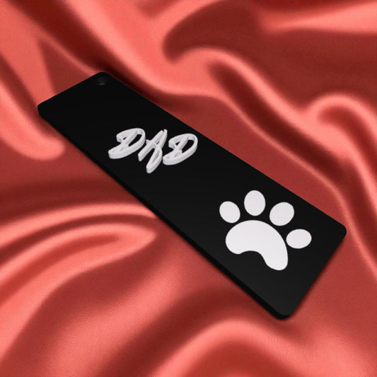 Pet Dad/Mom Keychain-Pet Parent Keychain – Dog Mom & Cat Dad Gifts