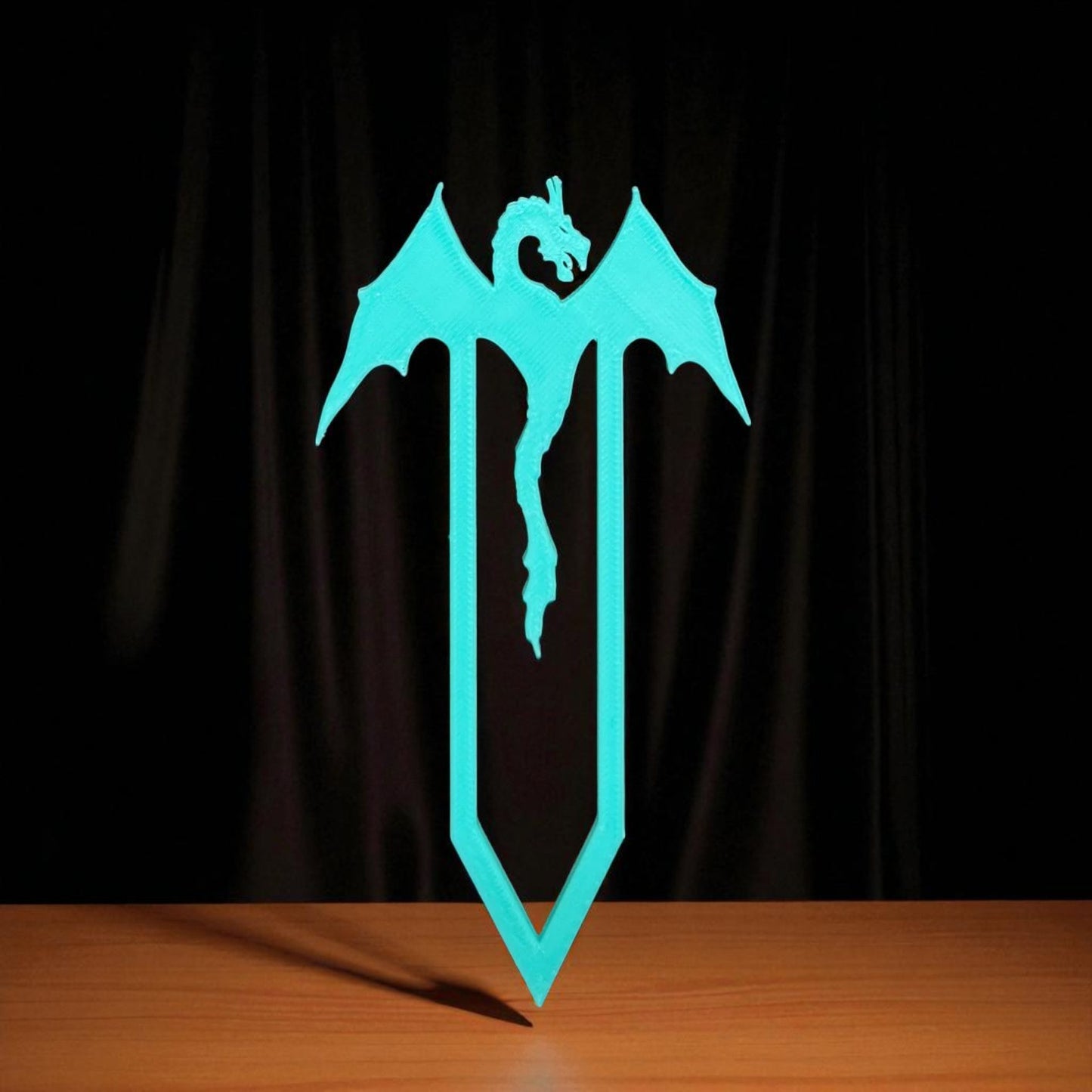 Dragon Bookmark – 3D Printed Fantasy Page Marker | Set of 4