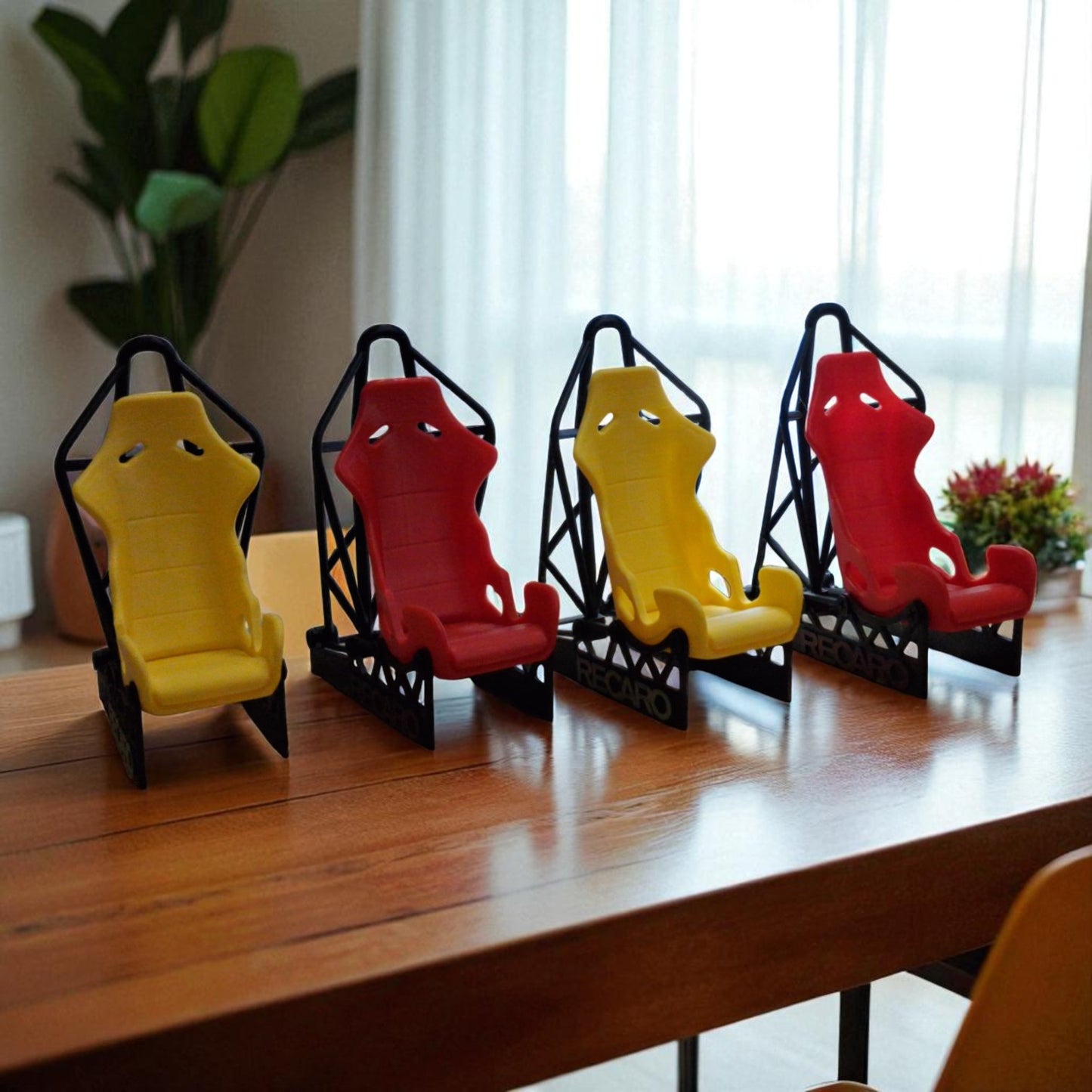 Racing Car Seat 3D Phone Stand – For Car & Speed Lovers