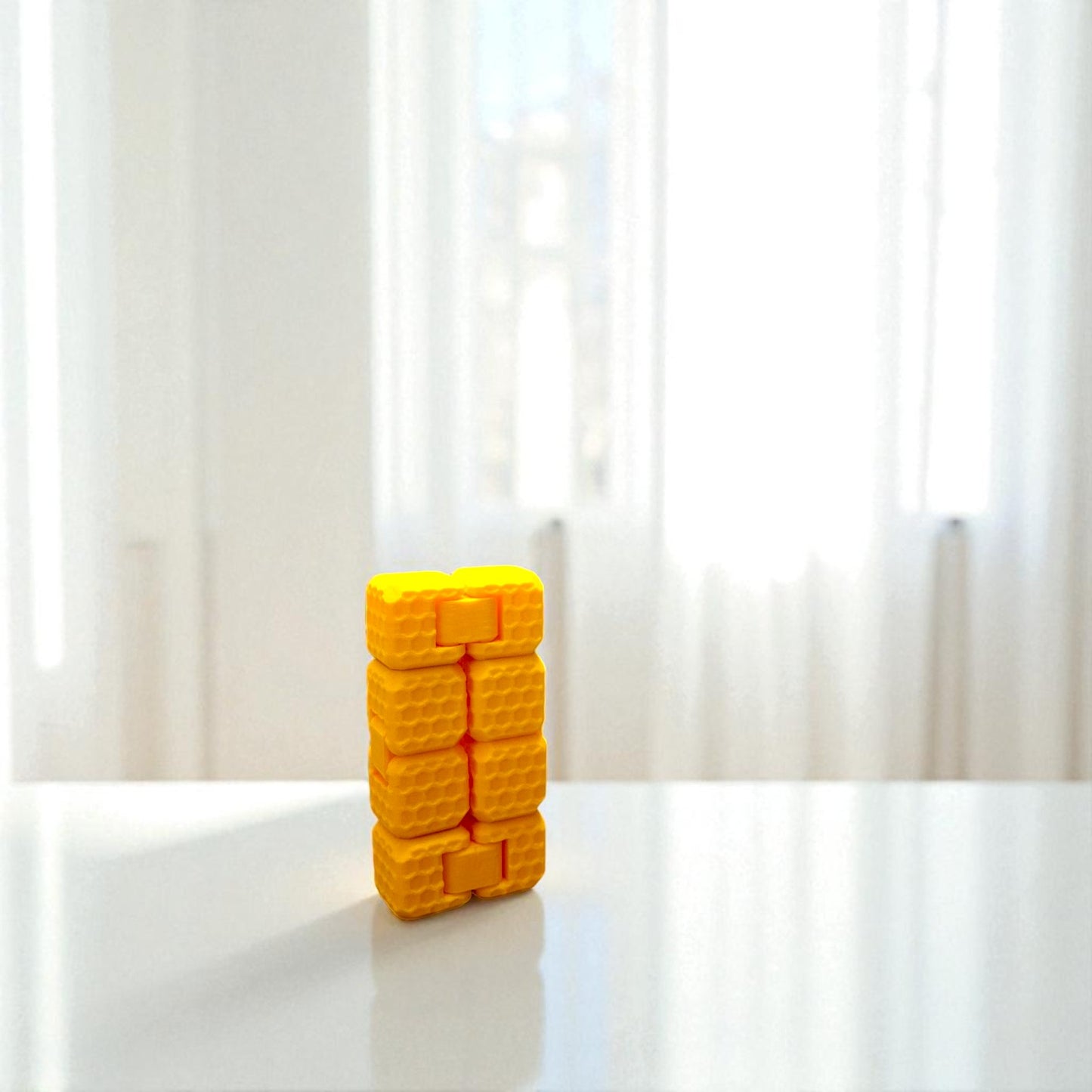 Fidget Cube Toy – 3D Printed Stress Reliever for Focus & Fun