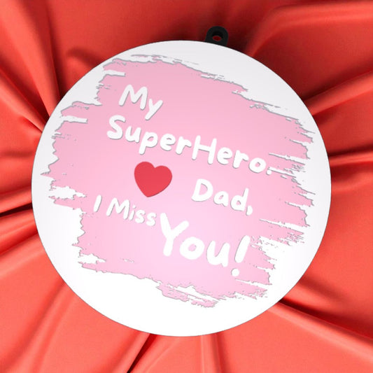 Superhero Dad NFC Keychain- Superhero Dad NFC Keychain – Smart Gift for the Real Hero