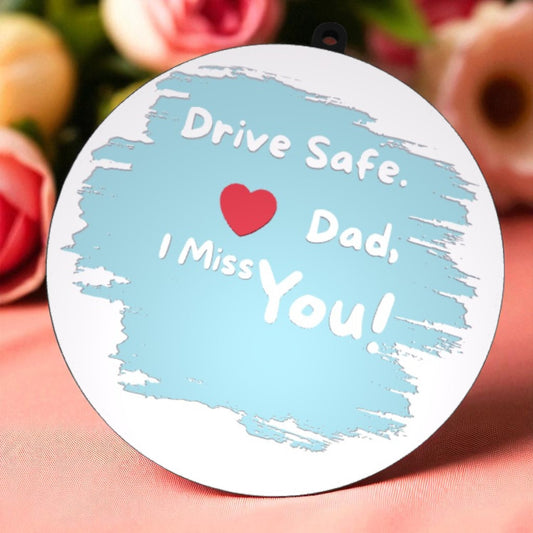 Drive Safe Dad NFC Keychain- Drive Safe Dad NFC Keychain – Tap-to-Love Reminder