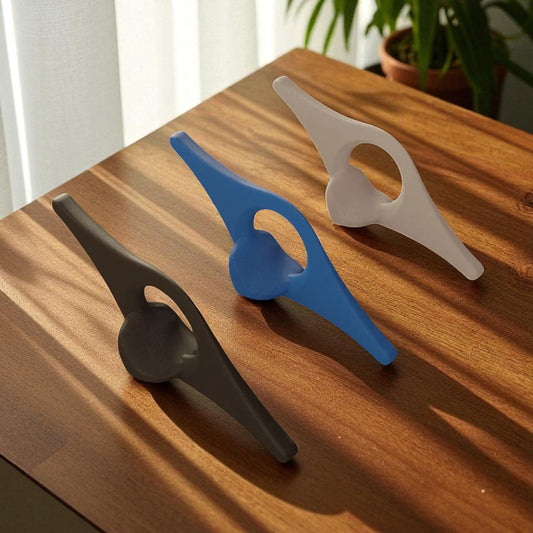Bookmark Page Holder – 3D Printed Thumb Ring for Hands-Free Reading | Set of 4