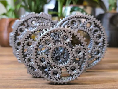 Planetary Gears Finger Fidget Spinner – 3D Printed Mechanical Stress Toy