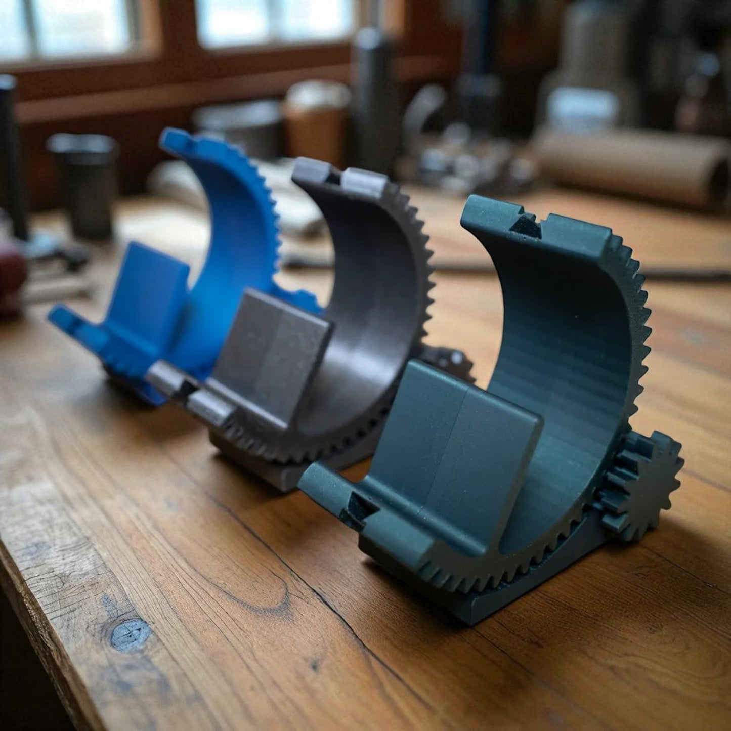 GearShift Tilt Phone Stand ā 3D Printed Adjustable mechanical Gear Design