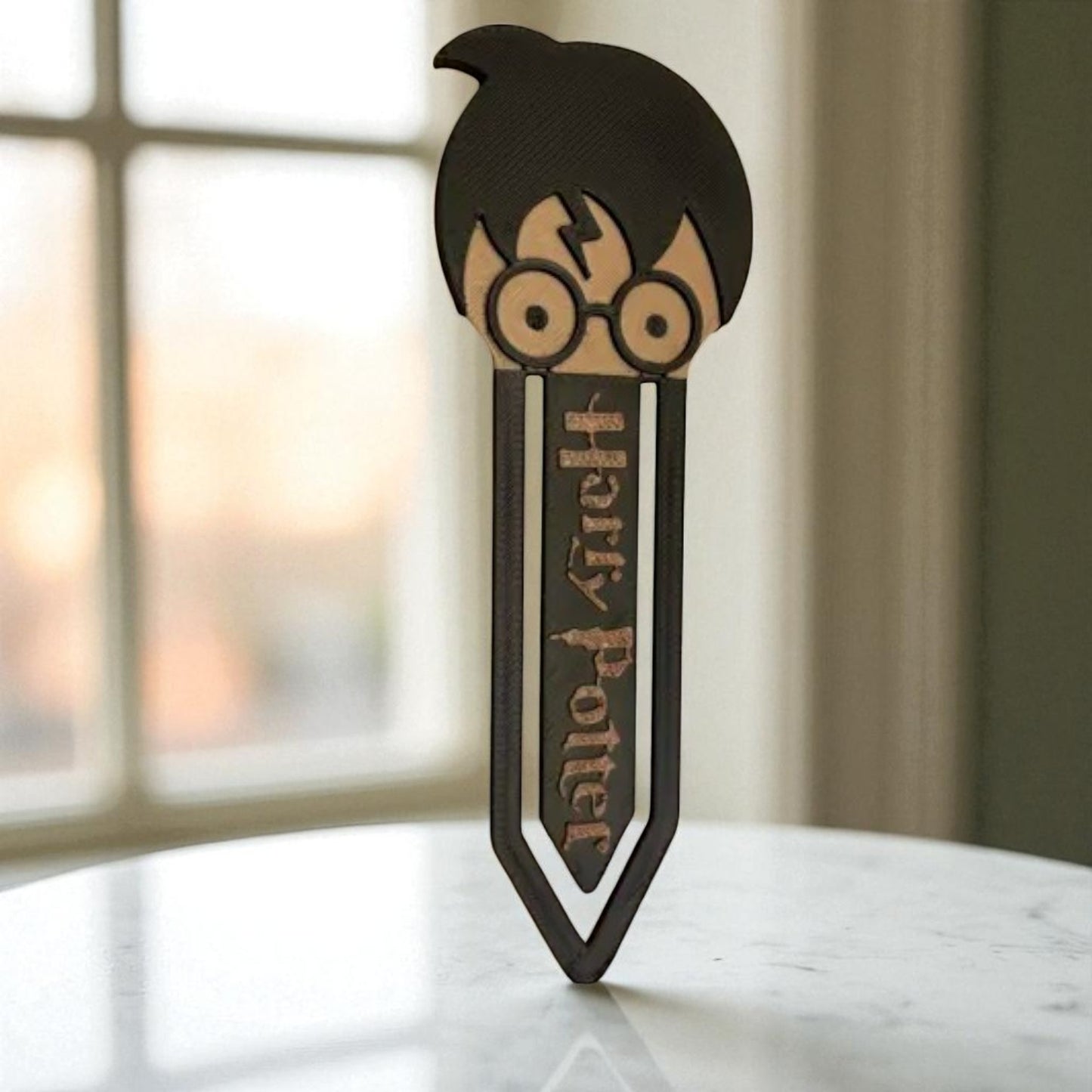 Harry Potter Bookmark β 3D Printed Wizarding World Page Marker for Book Lovers