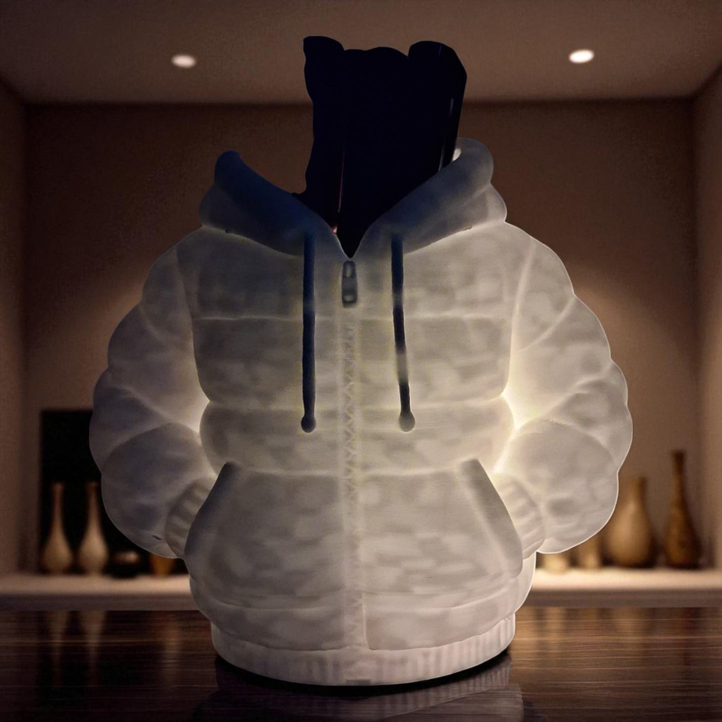 Puffer Jacket Pencil Holder ā 3D Printed Puffy Organizer for Stylish Desks