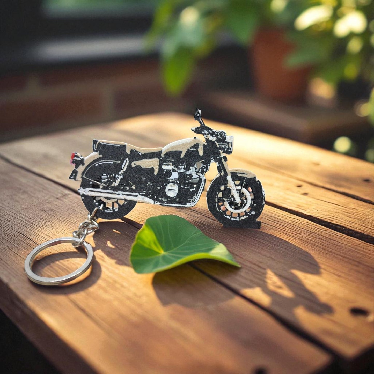 Custom Bike NFC Keychain | Personalized 3D Printed Keychain for Your Motorcycle | Unique Gift for Bikers