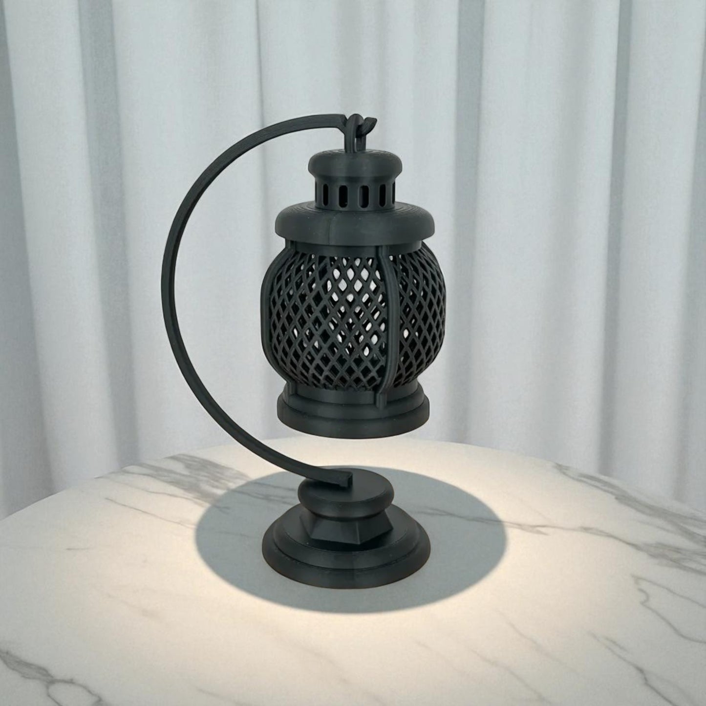 Mini Tea Light Lantern β 3D Printed Decorative Candle Holder for Cozy Ambience