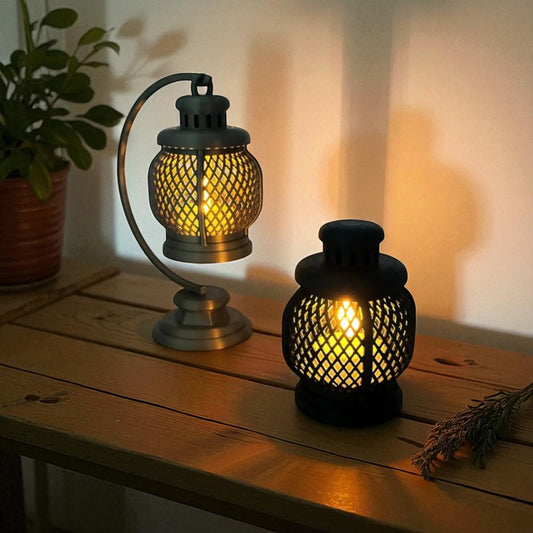 Mini Tea Light Lantern – 3D Printed Decorative Candle Holder for Cozy Ambience