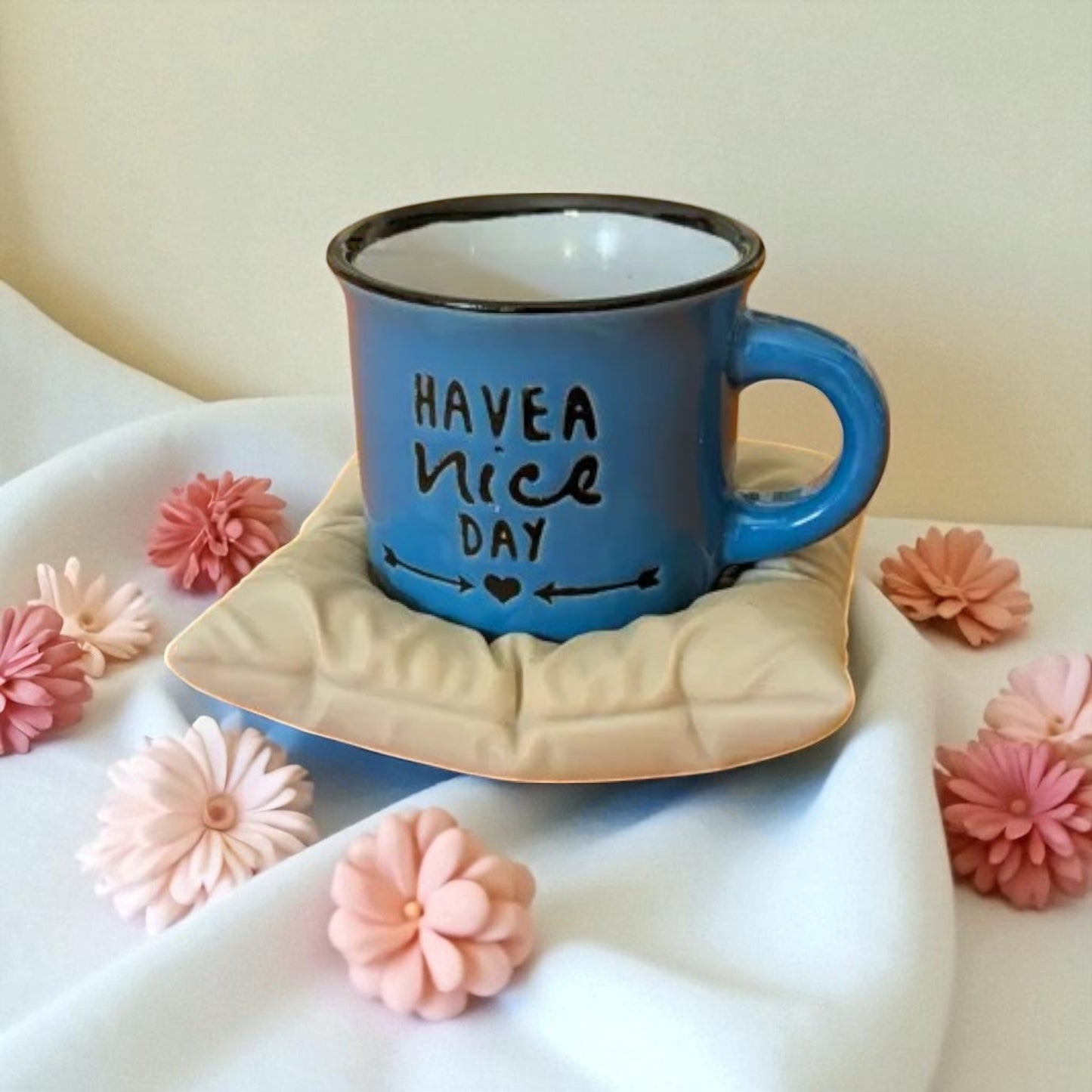 Cozy Pillow Coaster ā 3D Printed Soft-Look Drink Mat for Warm Aesthetic Vibes