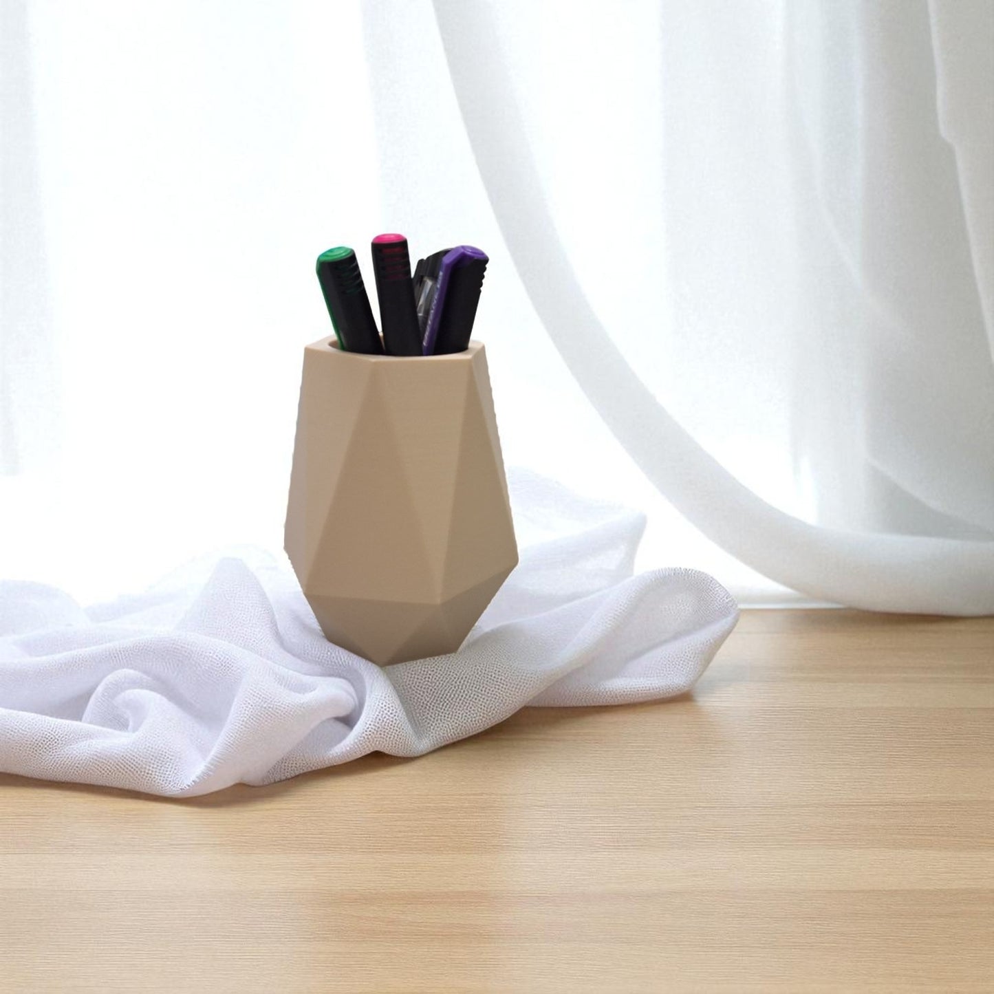 Geometric Pen Stand