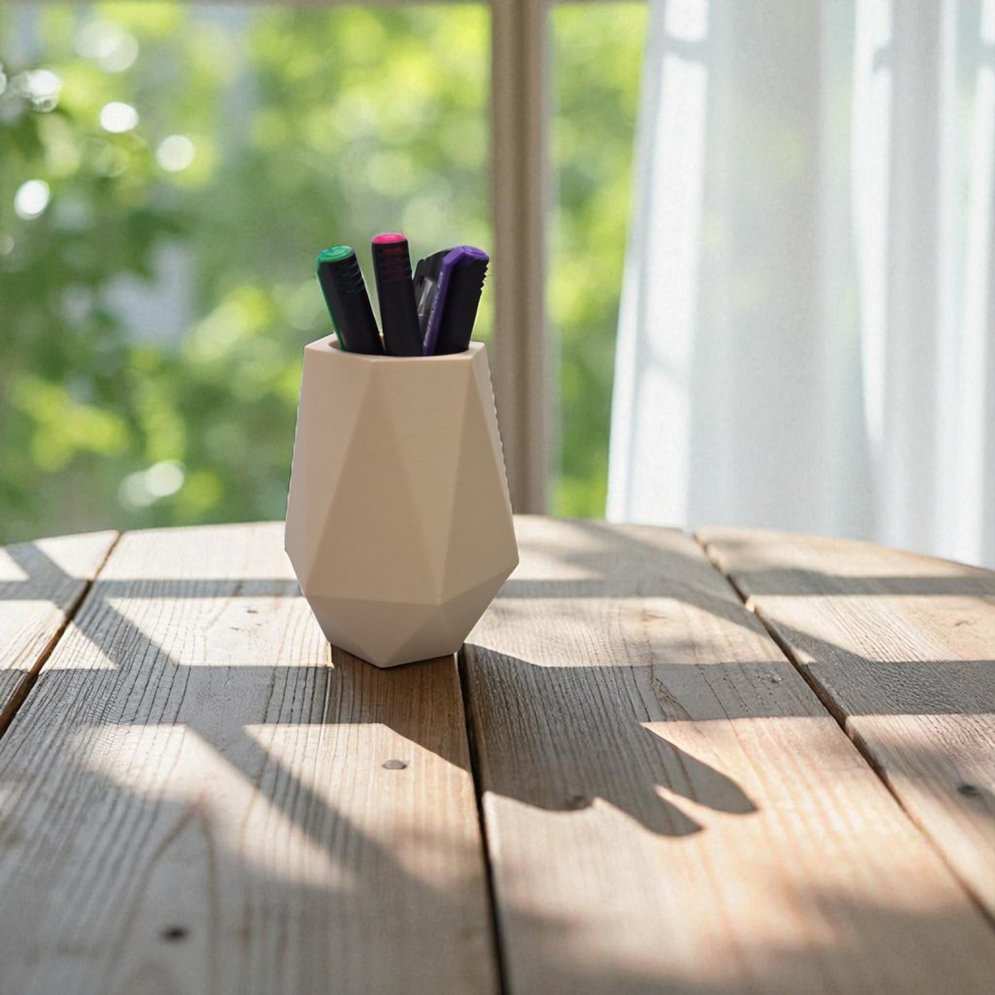 Geometric Pen Stand