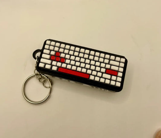 Rage Quit Keychain – Mechanical Keyboard Switch Clicker Fidget Toy
