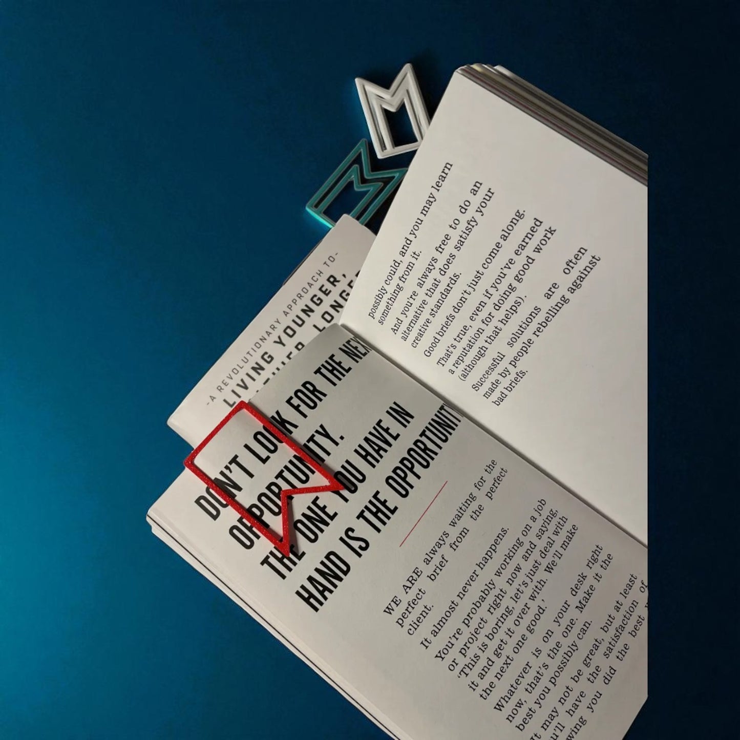Paper Clip Bookmark ā 3D Printed Minimalist Page Marker for Books & Journals