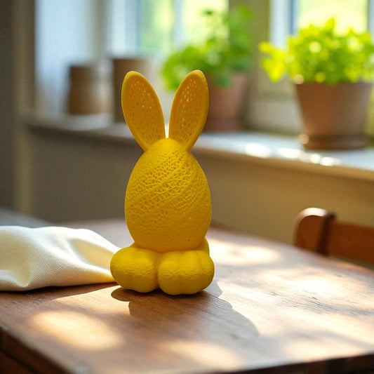 Egg shaped colorful tealight holder for home decor | Egg and nest