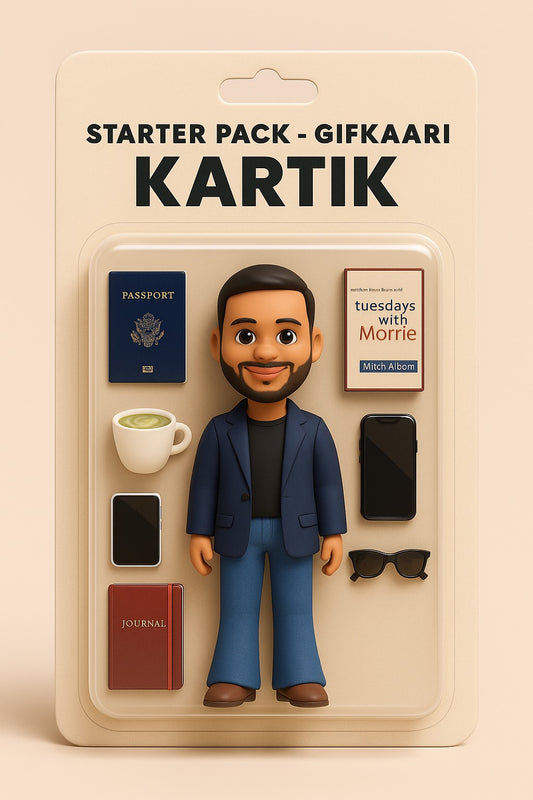 Custom 3D Printed Executive Travel pack Chibi Figurine from Photo -Starter Pack – Personalized Miniature Gift | 4” Collectible for Anime Fans, Birthdays & More