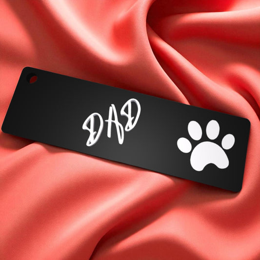 Pet Dad/Mom Keychain-Pet Parent Keychain – Dog Mom & Cat Dad Gifts