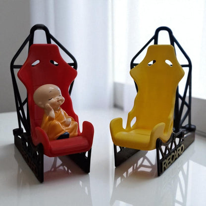 Racing Car Seat 3D Phone Stand – For Car & Speed Lovers