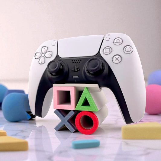 Controller Stand – 3D Printed Gaming Controller Holder for Desk or Display