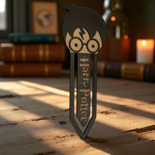 Harry Potter Bookmark – 3D Printed Wizarding World Page Marker for Book Lovers