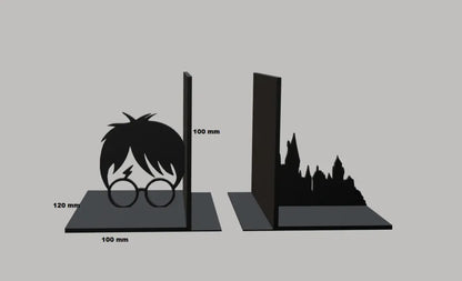 Harry Potter Bookend – 3D Printed Wizarding World Bookshelf Decor for Potterheads