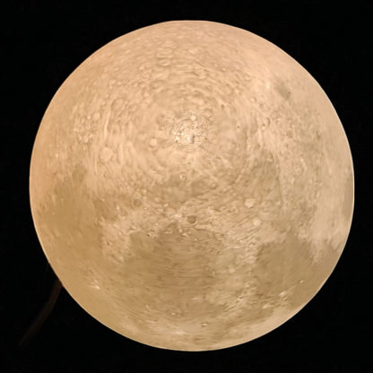 3D Printed Moon Lamp – LED Night Lamp