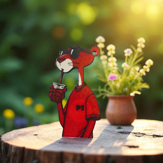 Pink Panther NFC Keychain-– Style, Mystery, and Tap-to-share