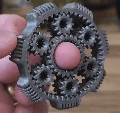 Planetary Gears Finger Fidget Spinner – 3D Printed Mechanical Stress Toy