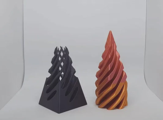 Impossible Pyramid Passthrough – 3D Printed Optical Illusion Desk Toy