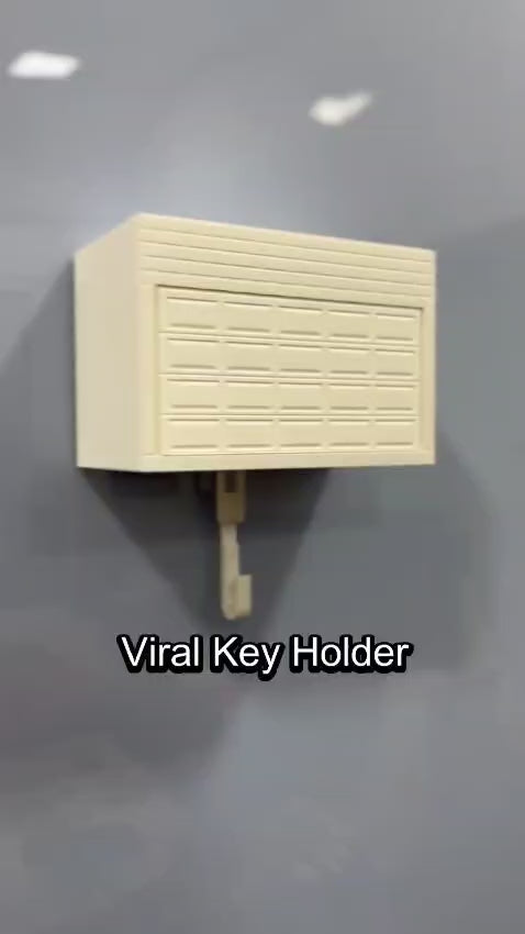 Garage Wall Mounted 3D Key Holder – Tool & Car Theme Organizer