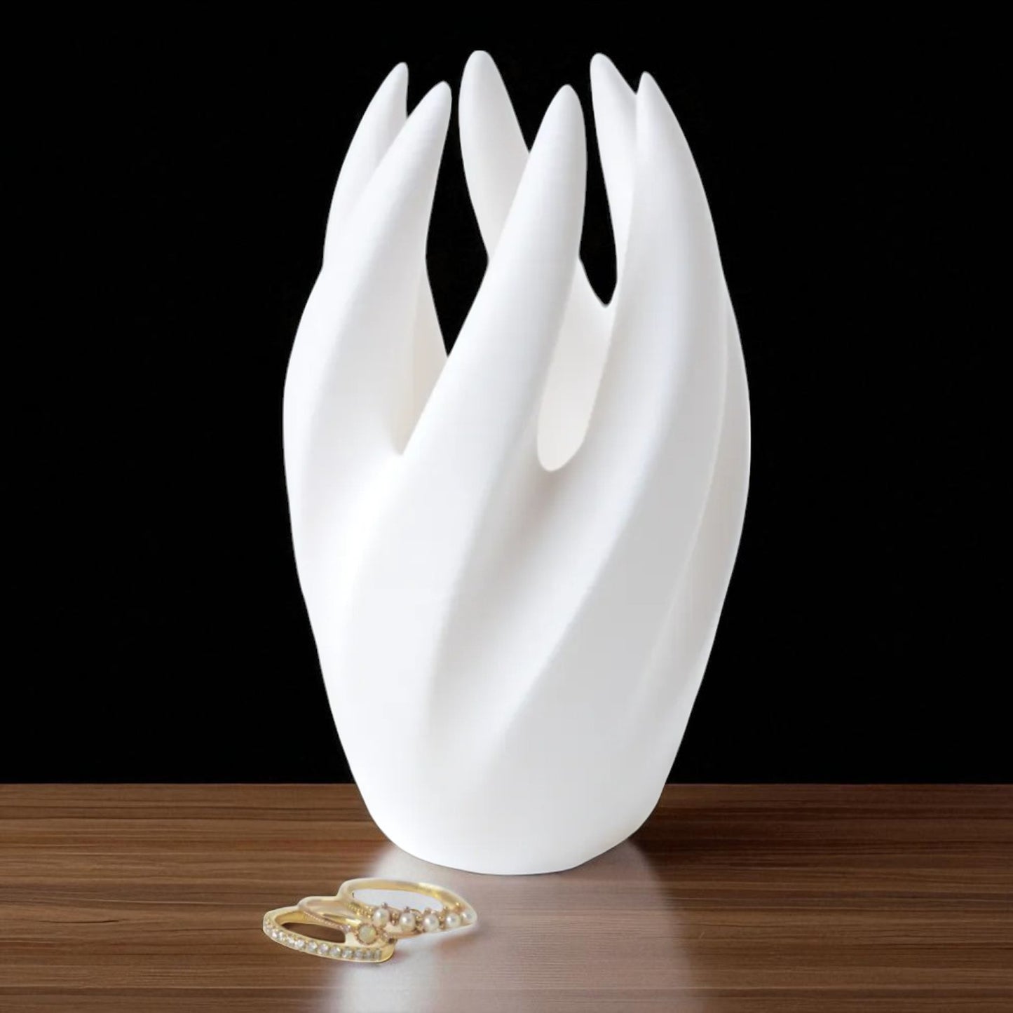 Bloom Ring Holder – 3D Printed Minimalist Jewelry Stand for Daily Use & Gifting