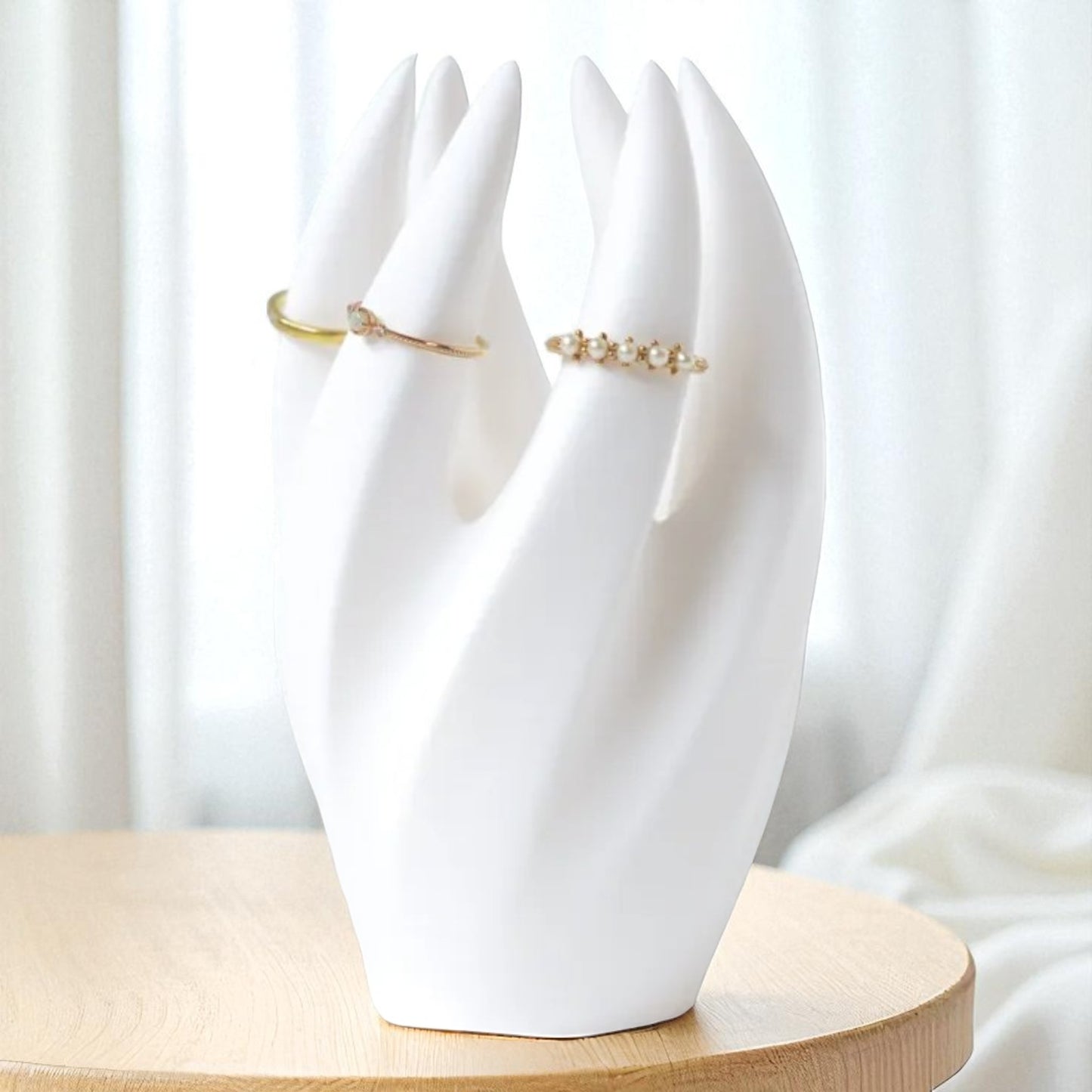 Bloom Ring Holder – 3D Printed Minimalist Jewelry Stand for Daily Use & Gifting