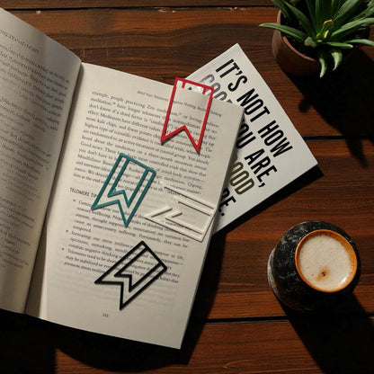 Paper Clip Bookmark – 3D Printed Minimalist Page Marker for Books & Journals