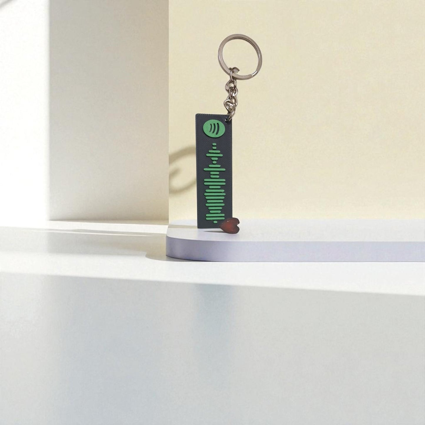 Spotify Custom Song Code Keychain