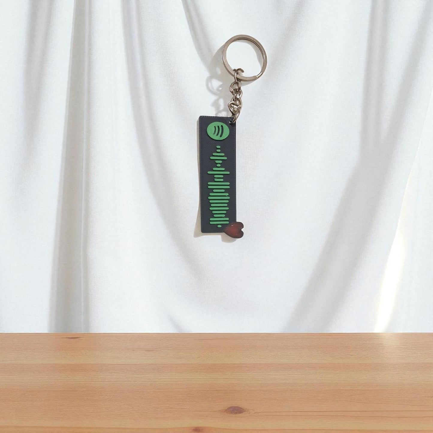 Spotify Custom Song Code Keychain
