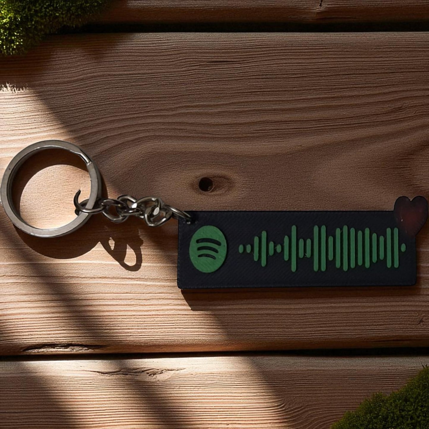 Spotify Custom Song Code Keychain
