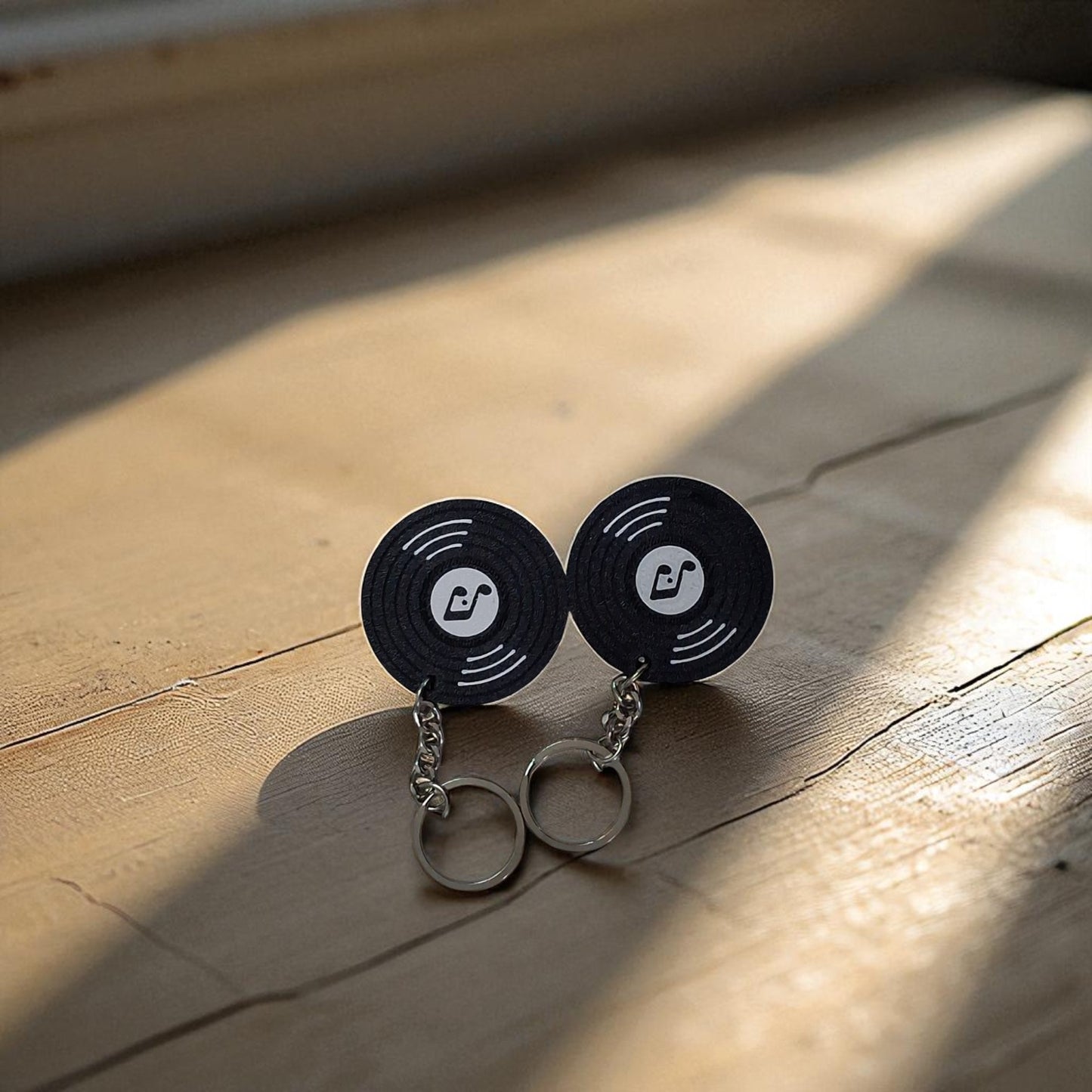 Vinyl NFC Keychain