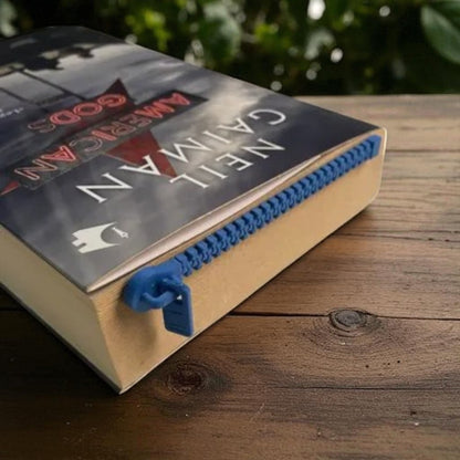 Zipper Bookmark – 3D Printed Fun & Functional Page Marker | Set of 3